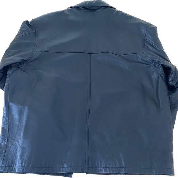 Genuine high end leather coat. - Picture 3 of 3